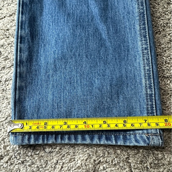 Kancan Blue Dixon Ultra High Rise 90's Boyfriend Jeans 13/30 distressed rigid - Picture 14 of 14